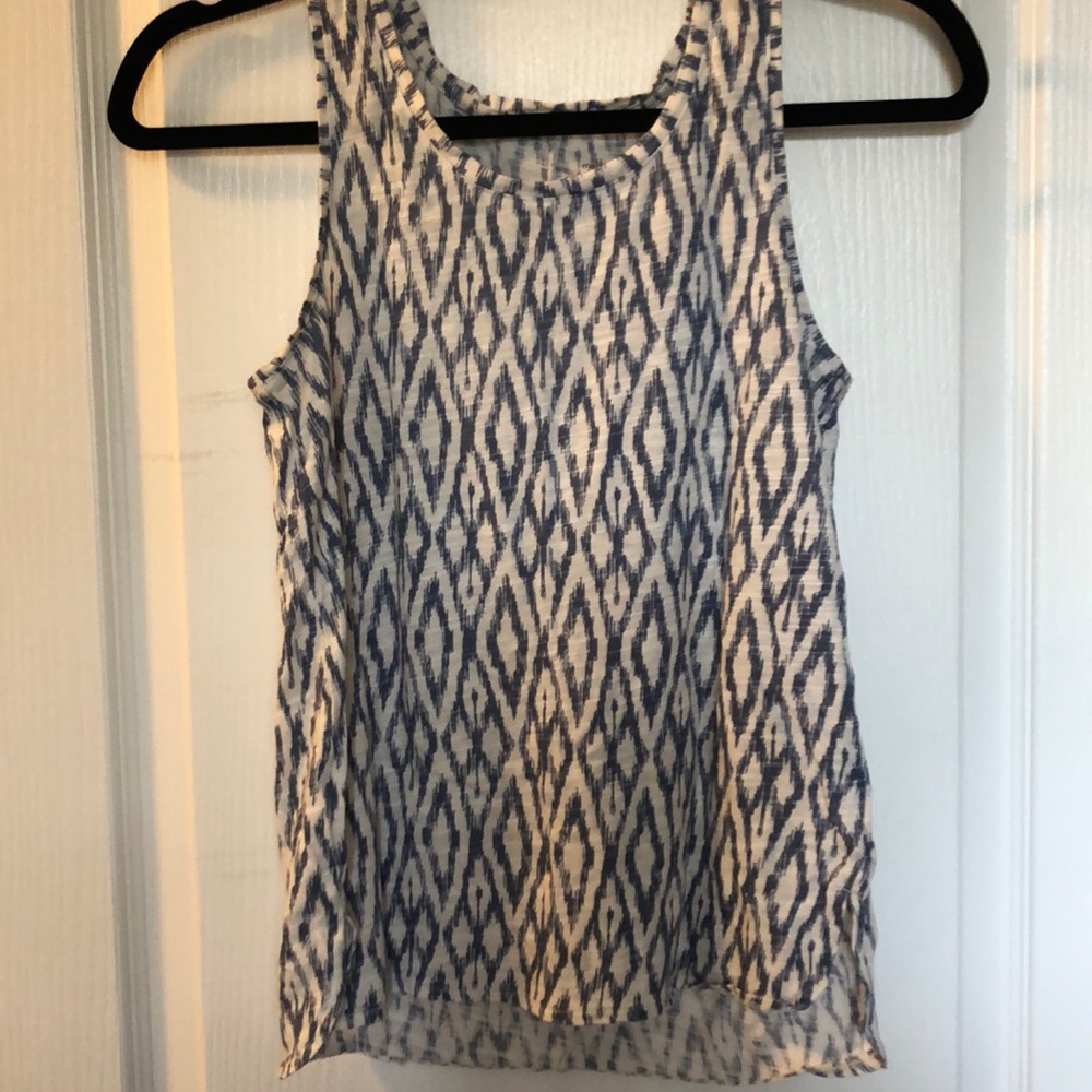 2 for $25 Banana Republic Malibu Tee (blue  white)